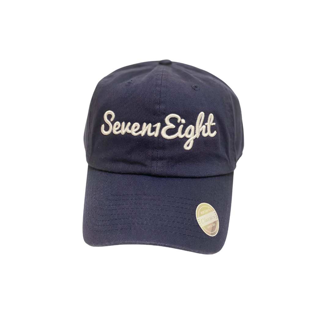 Classic Navy Blue Seven1Eight Dad Hat