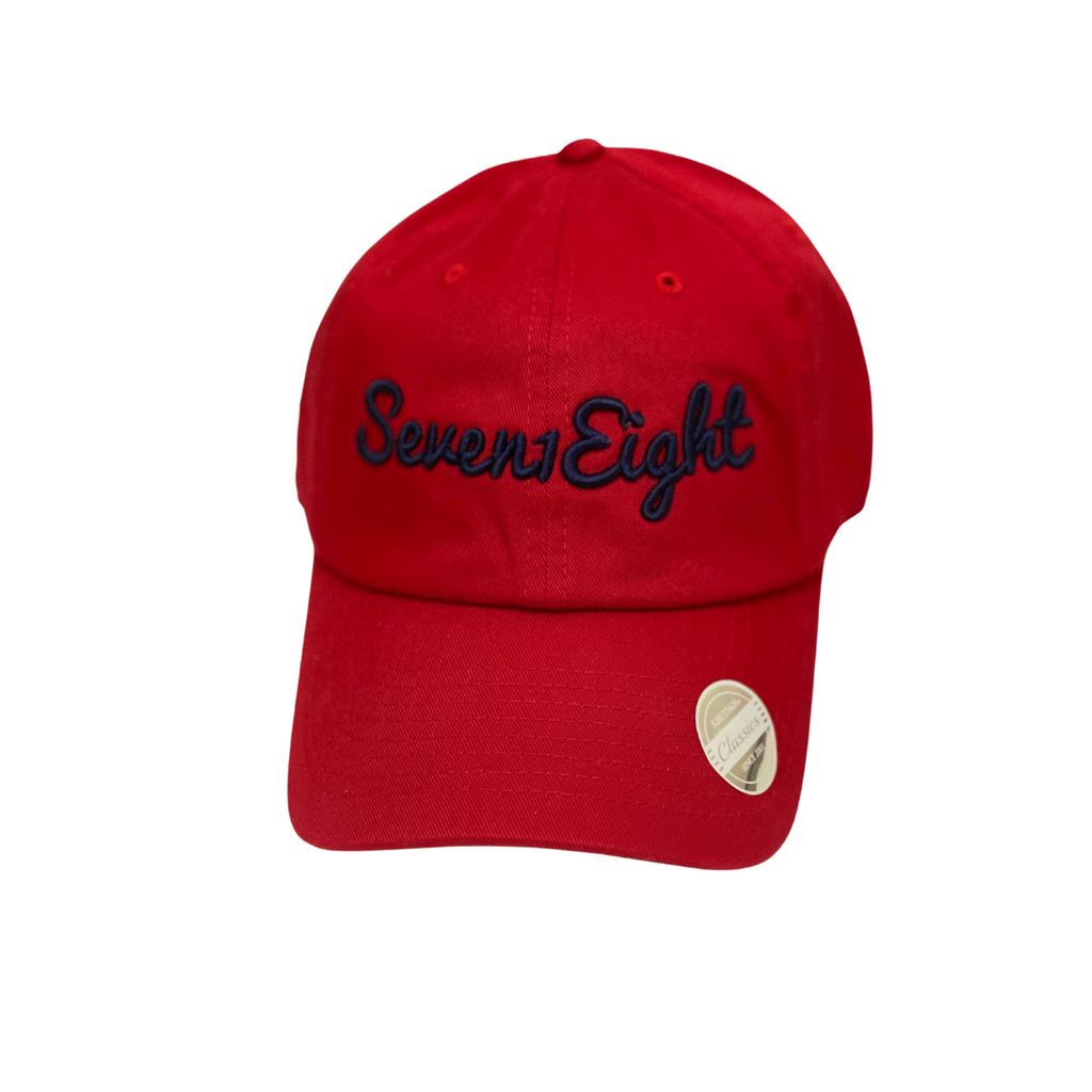 Classic Red Seven1Eight Dad Hat